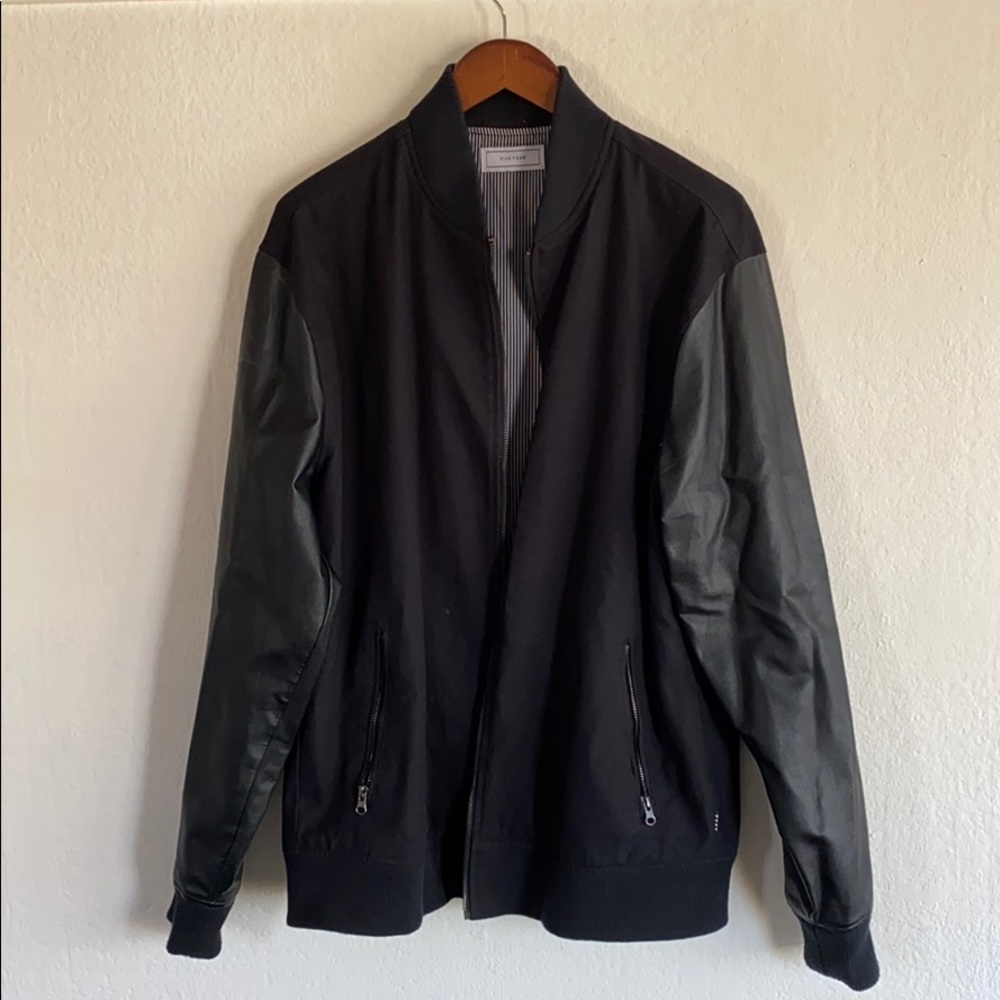 Five Four Bomber Jacket - Navy - Sz L